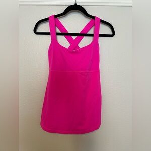 lululemon athletica hot Pink Tank Top
